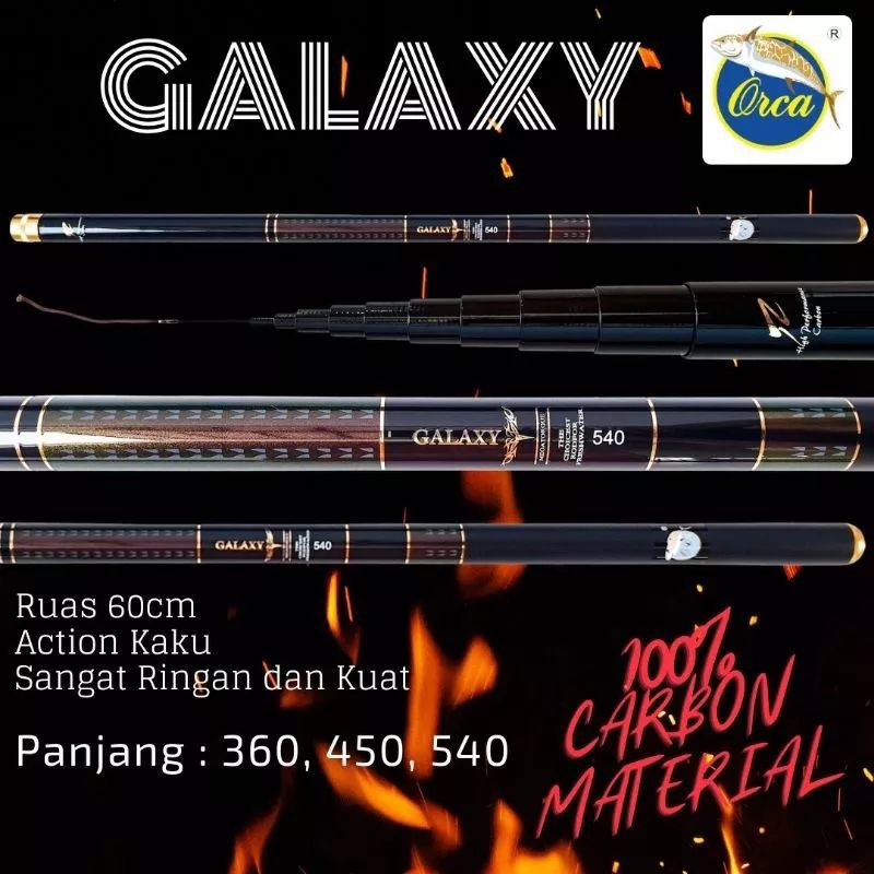 Joran Tegek Orca Galaxy 360/450/540