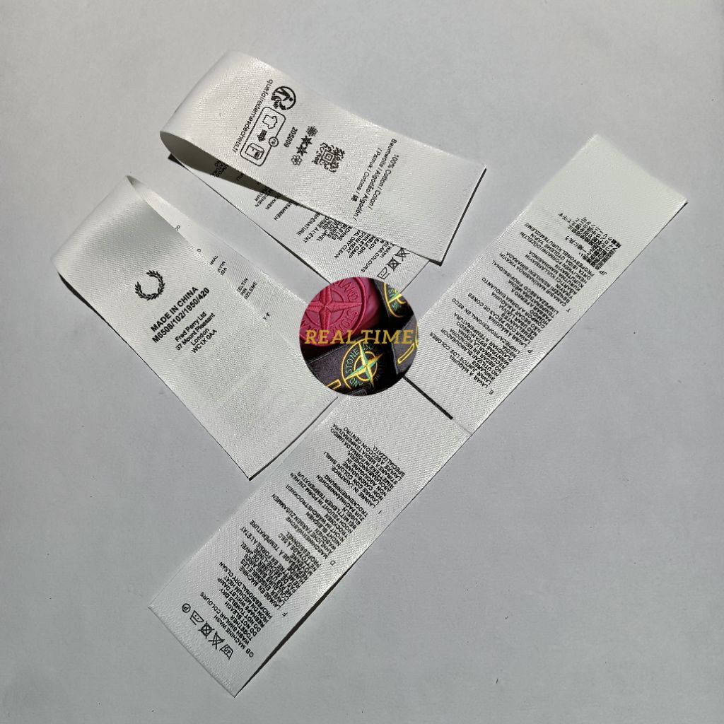 

FREDPERRY Washing tag (khusus grosir)