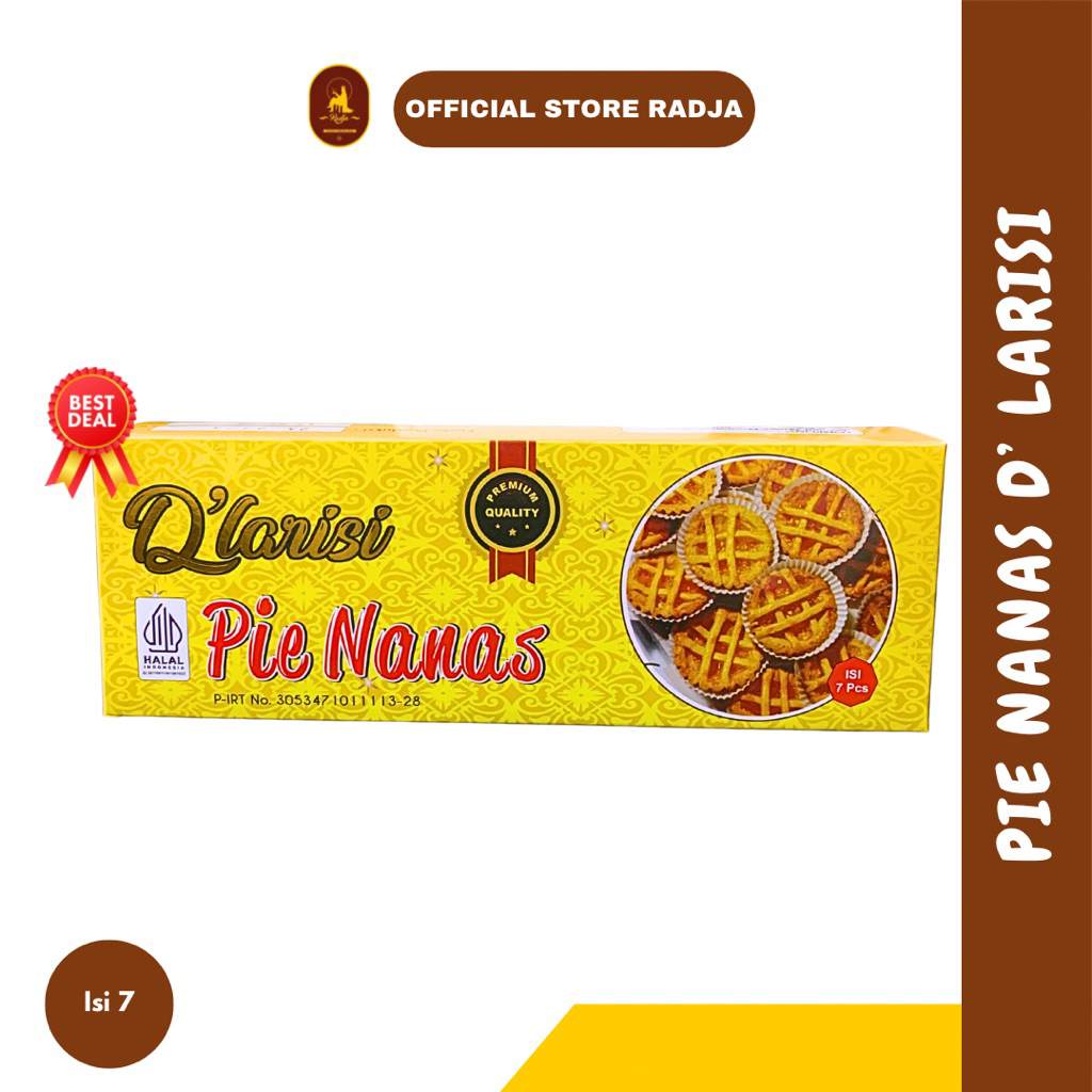 

[Isi 7] Pie Nanas D’Larisi Pie Kering Nanas - Oleh Oleh Jogja