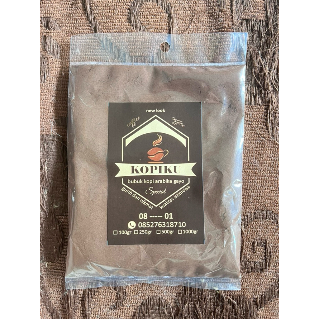 

kopiku kemasan bening 85gr