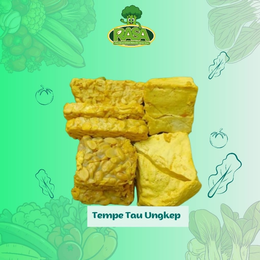 

Tahu Tempe Ungkep Bumbu Kuning