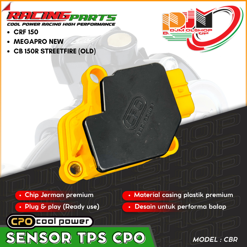 CPO TPS Injeksi Sensor Tps CBR 150R CRF 150 CB 150 Old Original CPO Cool Power