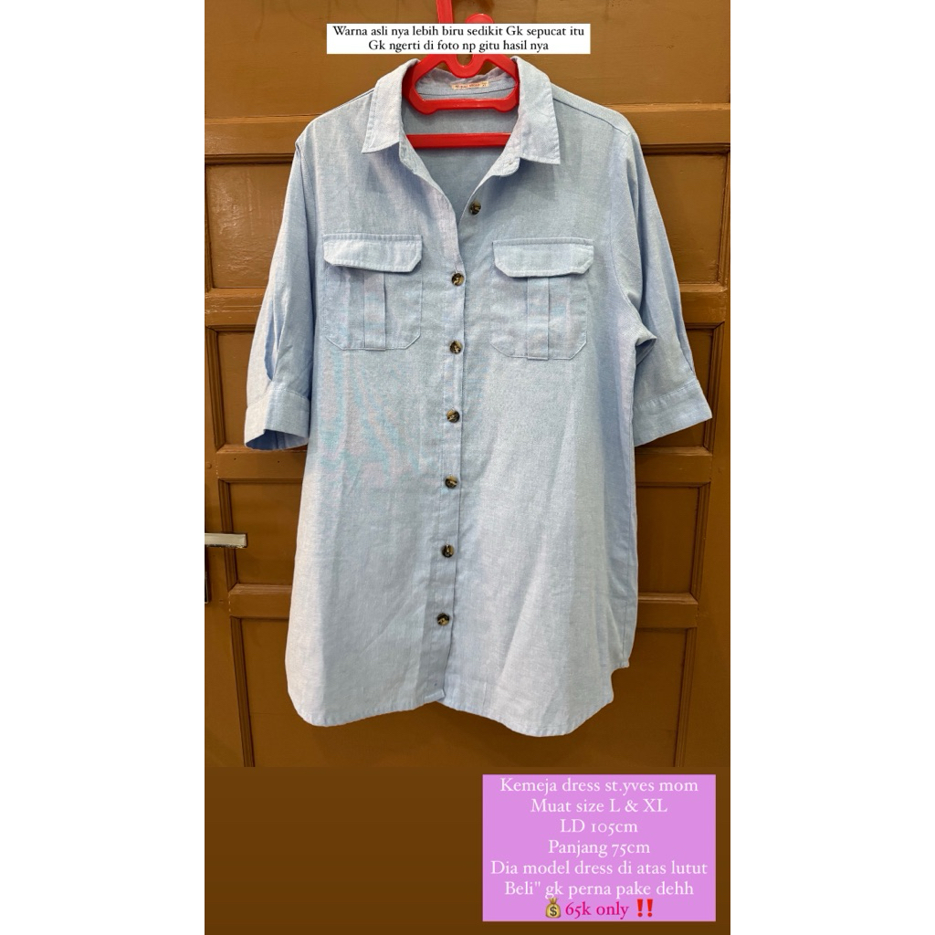 new kemeja st yves mom