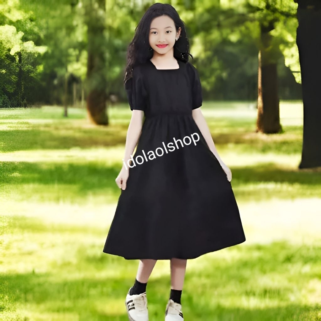 LIDYA DRESS REMAJA PEREMPUAN 12 -'14 TAHUN