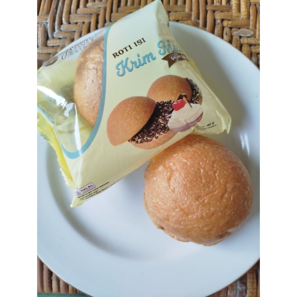 

Roti Cream Meses Susu Classic Jadul isi 40gr x 5bungkus