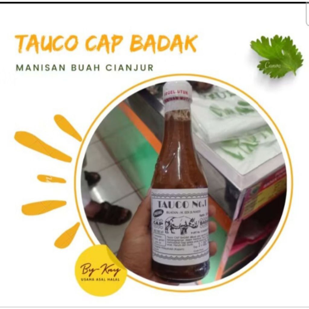 

TAUCO CAP BADAK TAUCO KHAS CIANJUR TAUCO CIANJUR