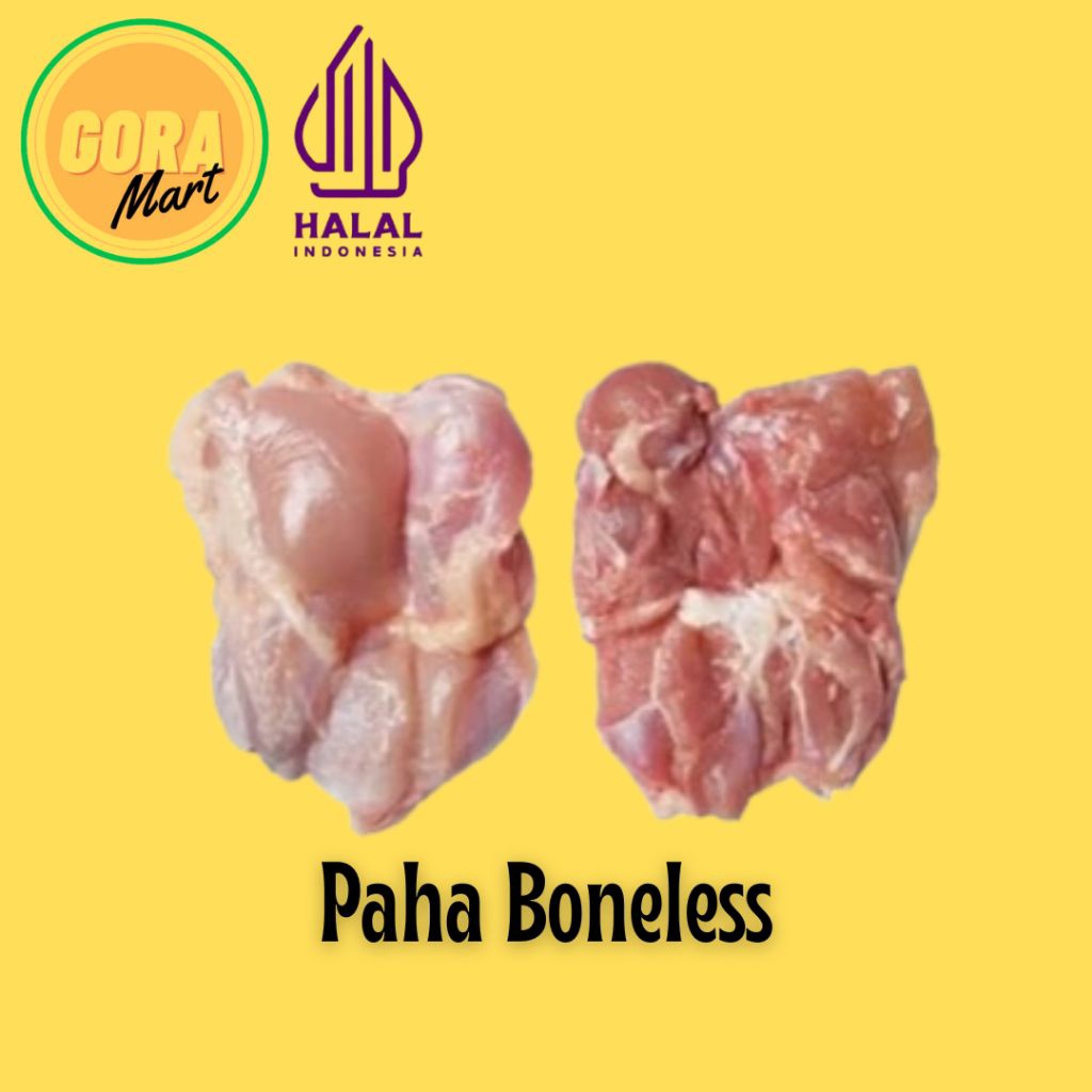 

LEG BONELESS 2Kg Brand/ FILLET PAHA AYAM (HALAL DAN NKV)