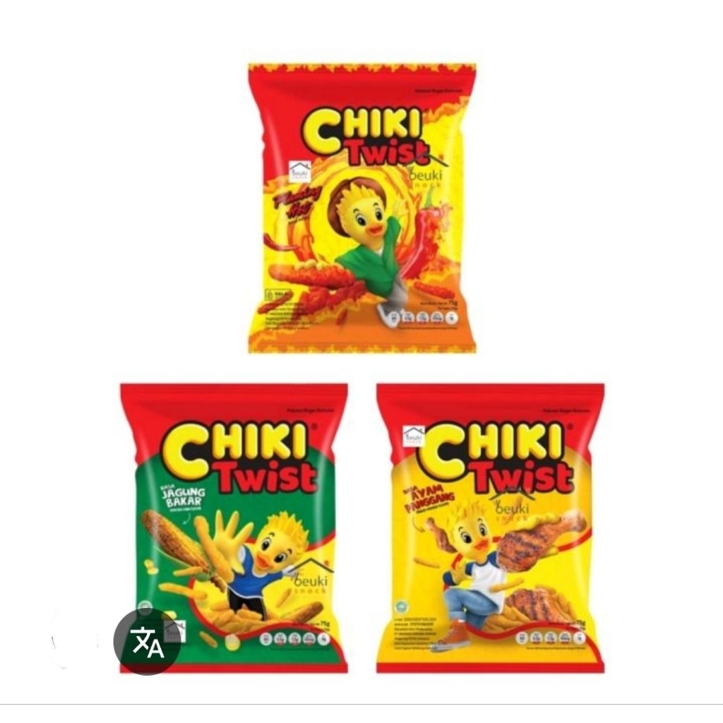 

Chiki Balls 55gr, Chiki Twist 65gr, Chiki Puff 60gr All Varian Lengkap Termurah