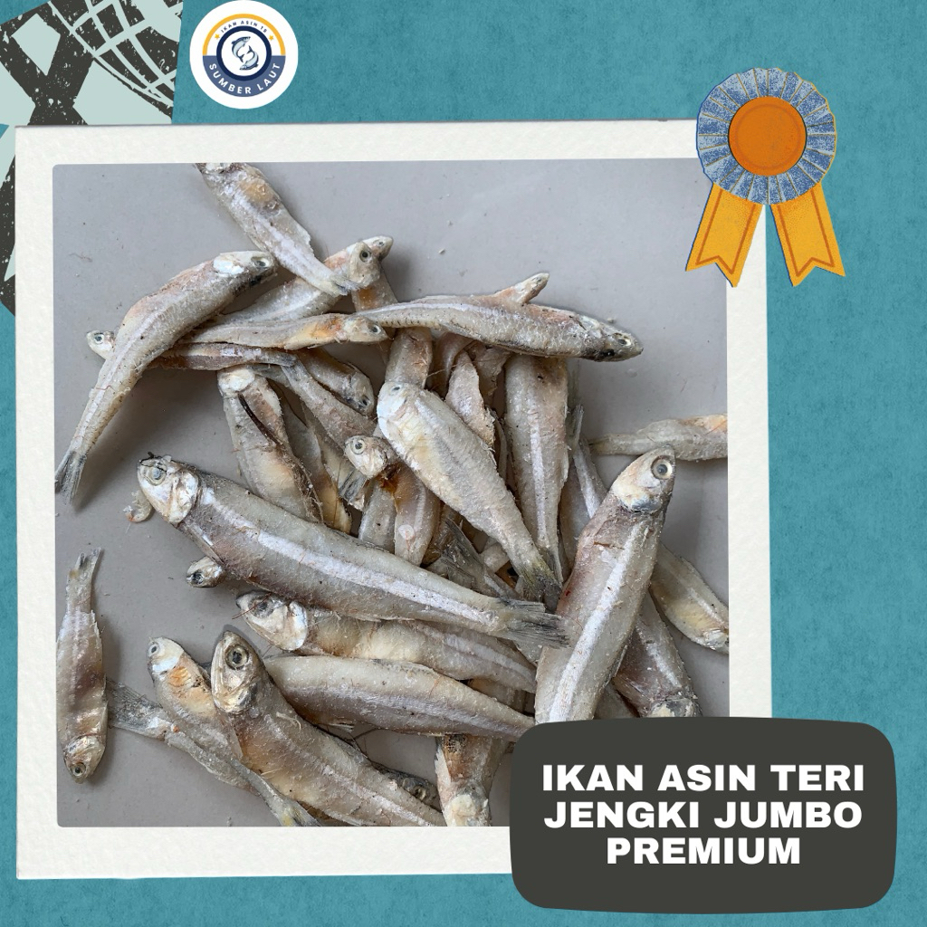 

ikan asin teri jengki JUMBO premium