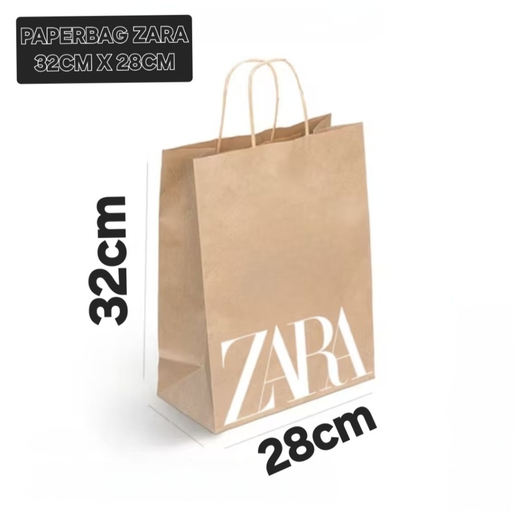 

Paperbag Tas Kado Shopping Bag Zara Dan Cnk Promo Sale Termurah Ukuran Besar