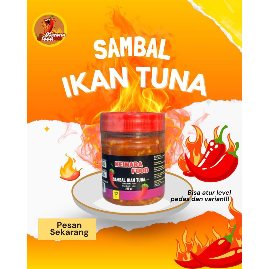 

SAMBAL IKAN TUNA 100gram - khas bu ayu