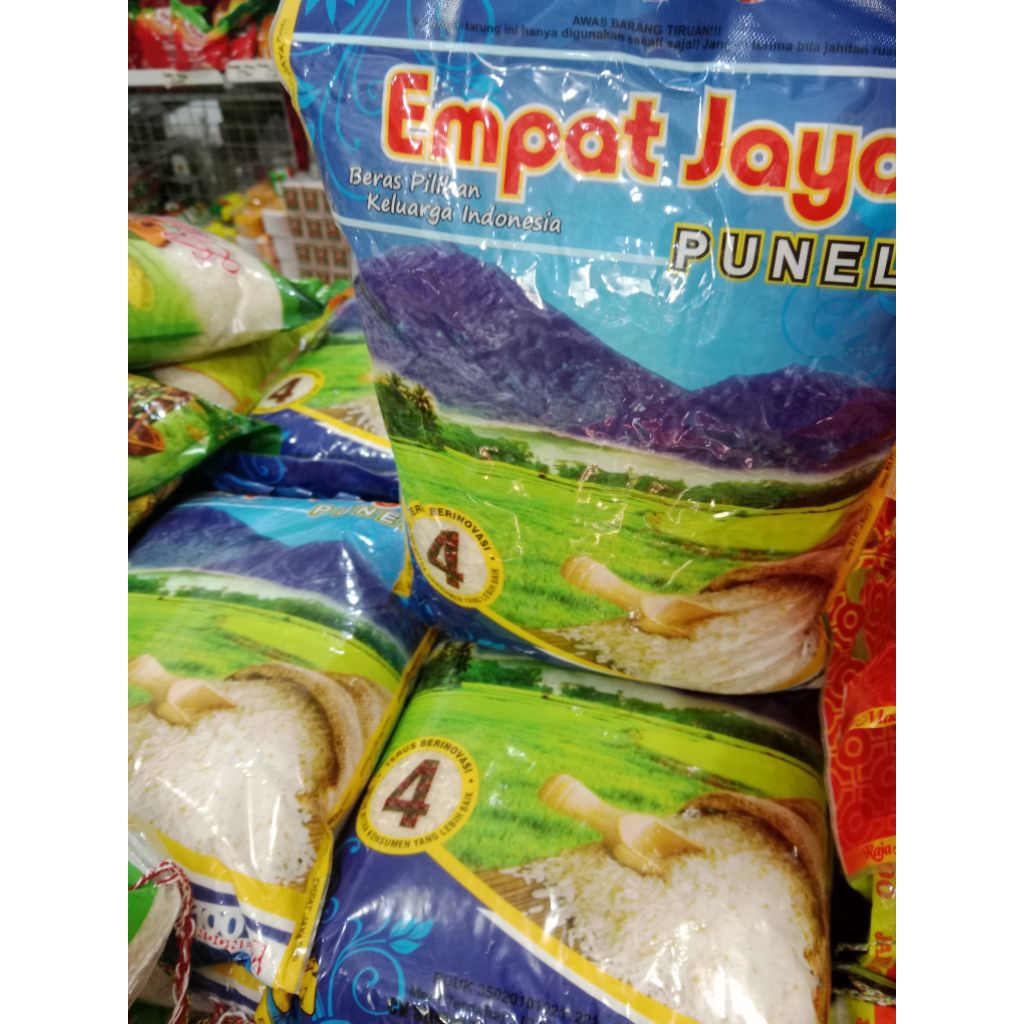 

beras empat jaya 3kg