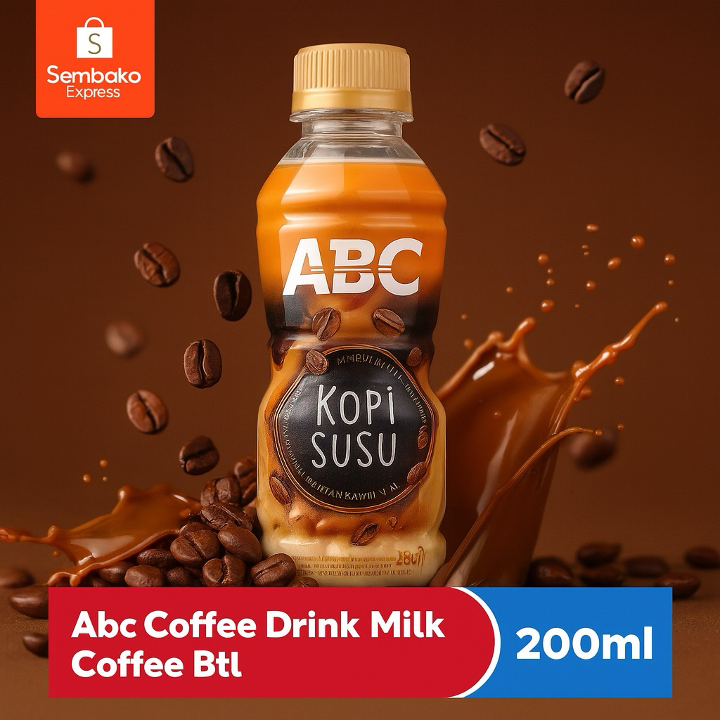 

ABC Coffee Drink Milk Coffee Botol 200 ml