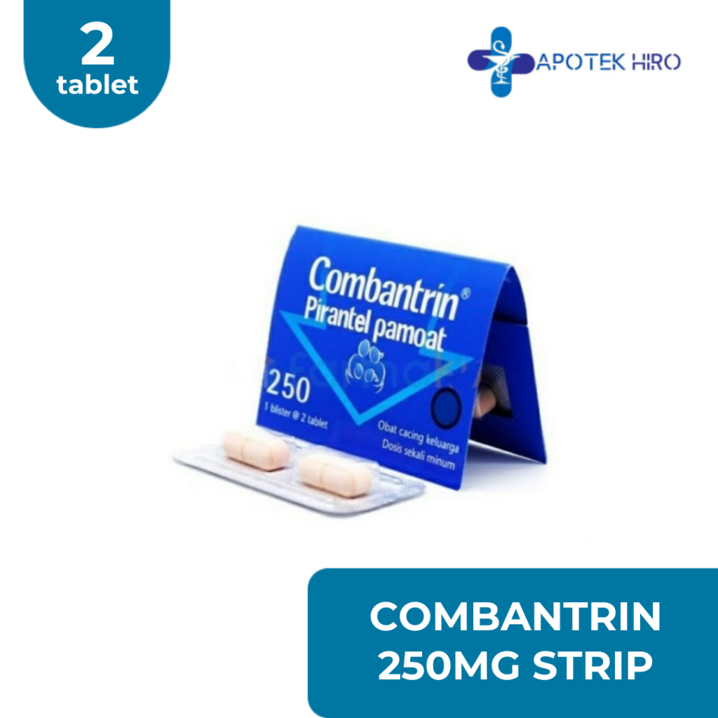 Combantrin 250 mg Tablet - isi 2 tablet