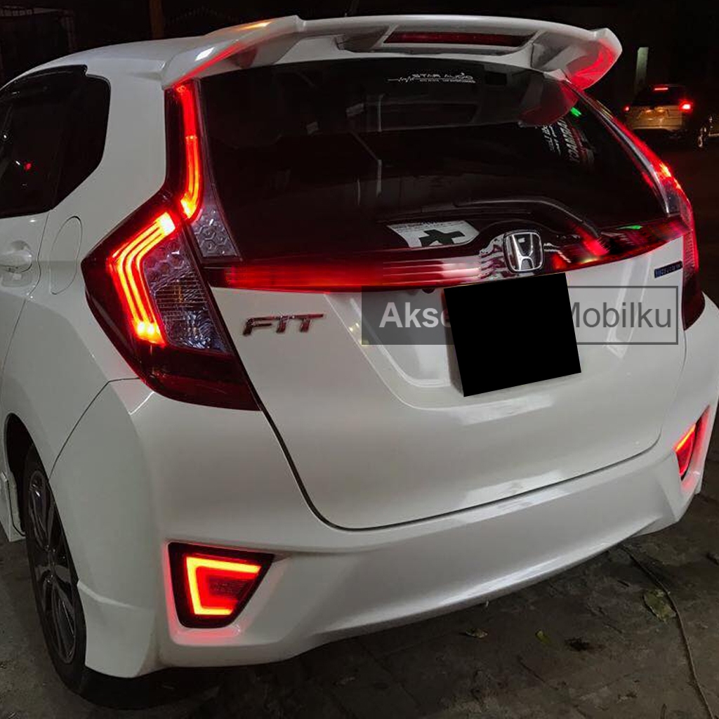 Led Bumper Jazz Gk5 14 - 18 3 Fungsi Lampu Reflector
