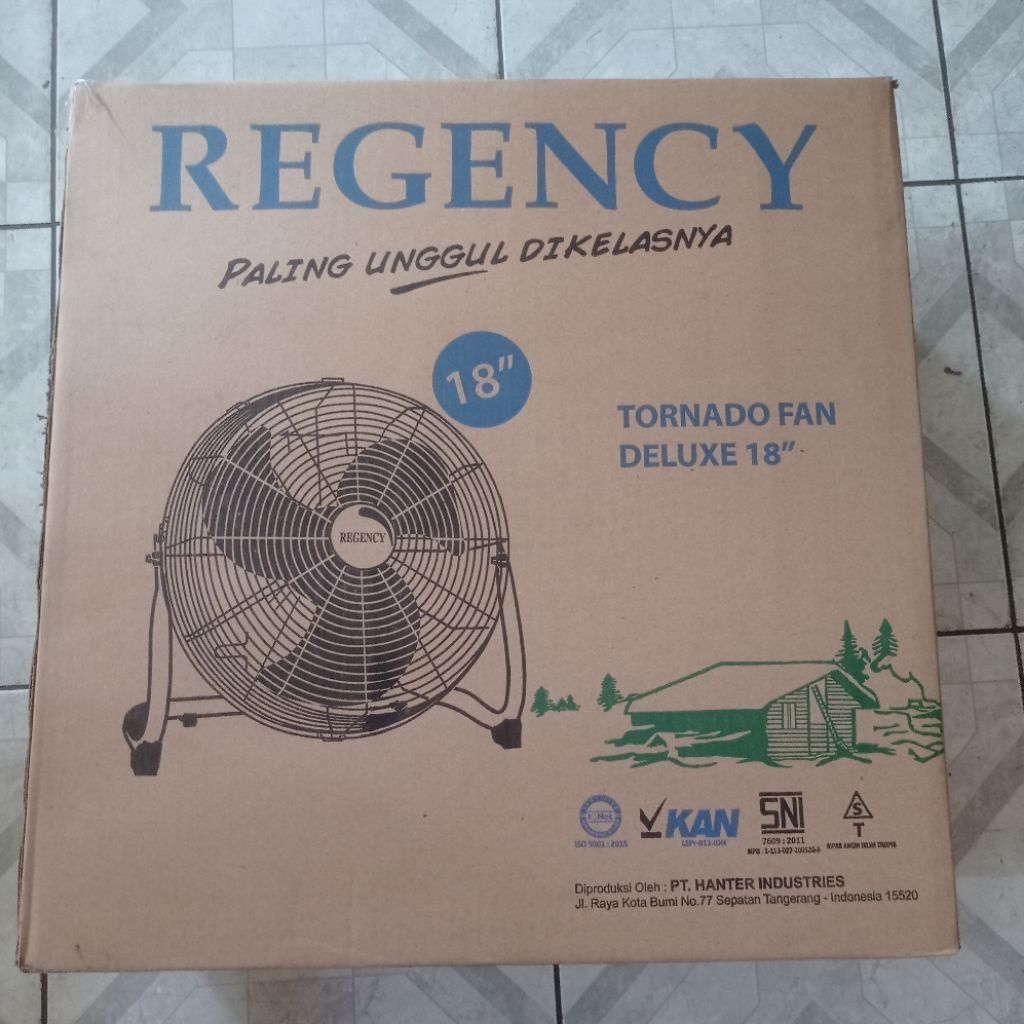 REGENCY DLX 18 Kipas Angin Besi Duduk 18 inch