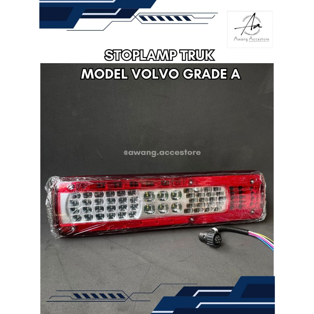Stoplamp Truk 24v Stoplamp volvo Scania lampu stop LED GRADE A (51 CM) Lampu Belakang Truk 24v