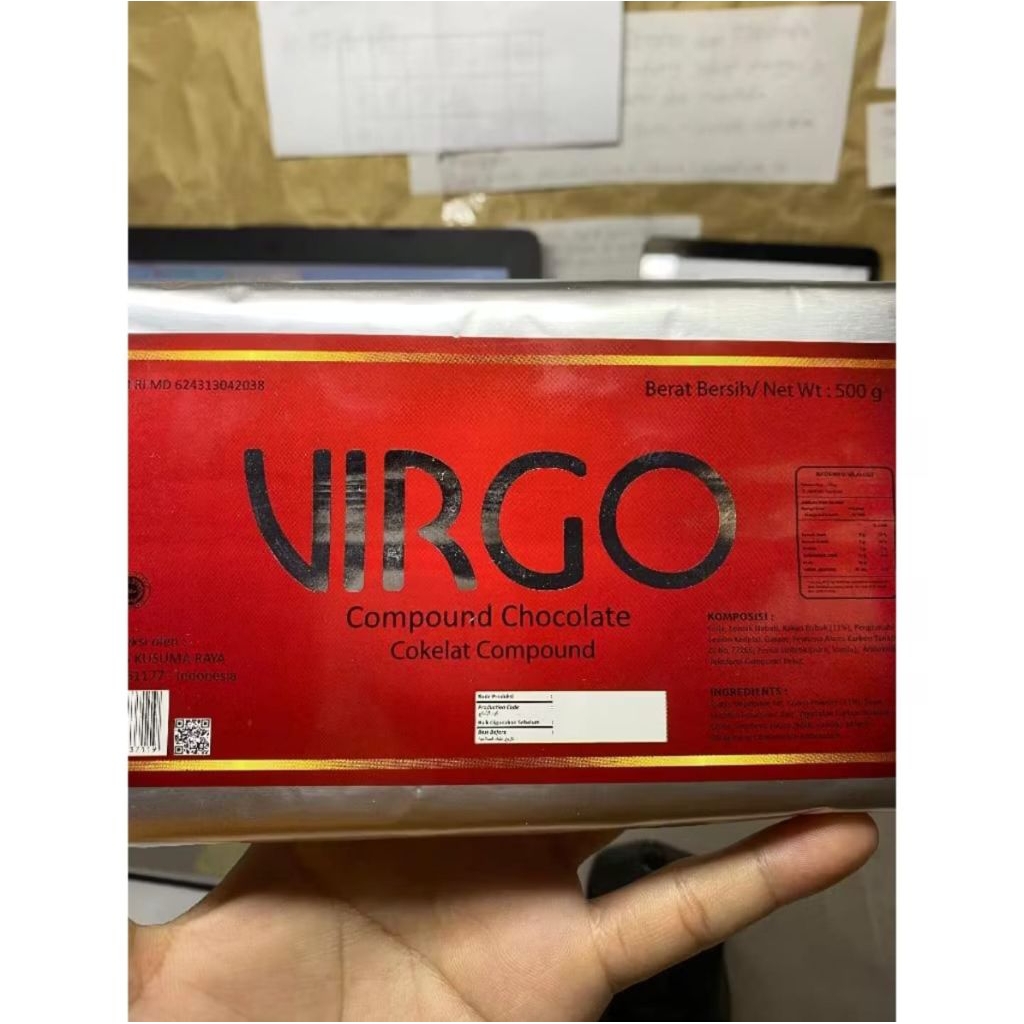 

Coklat Batang atau Coklat compound merek Virgo