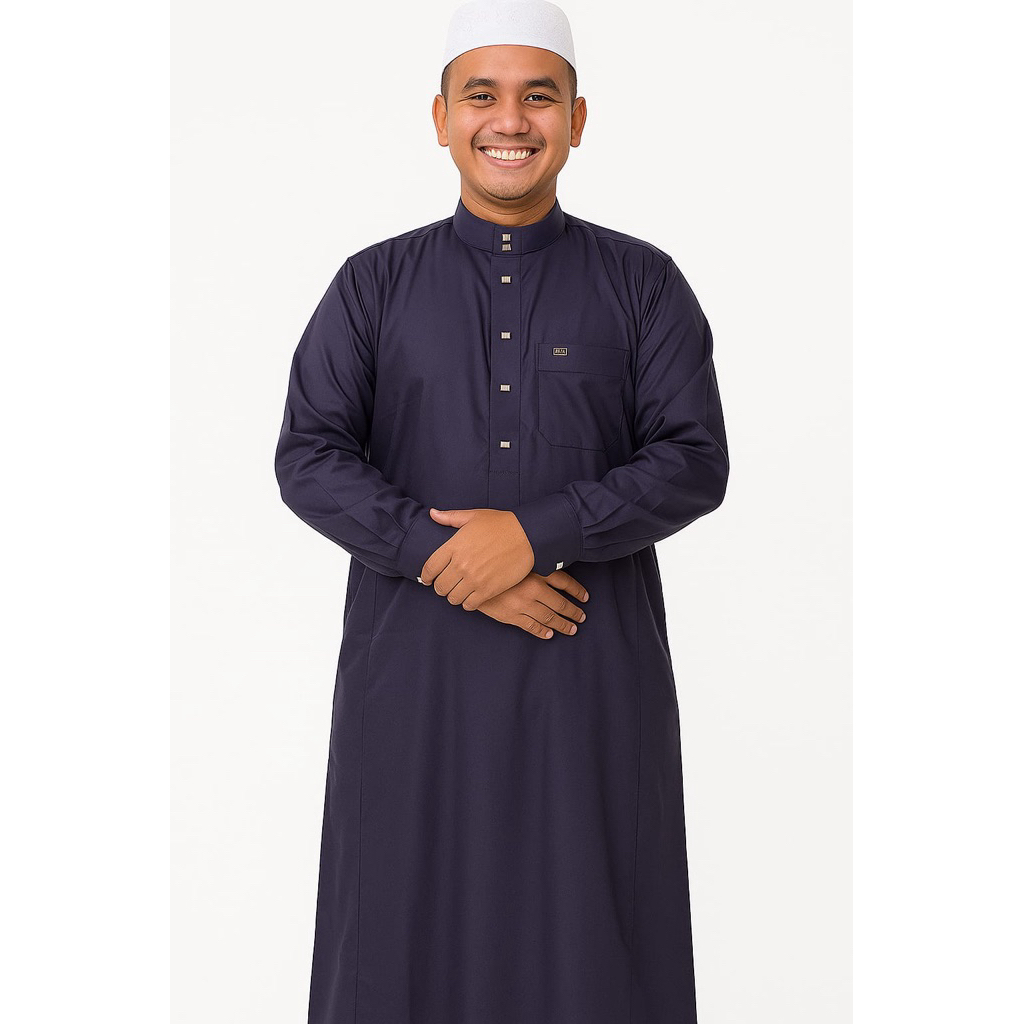 gamis dewasa pria jubah al wafa excellent warna beragam