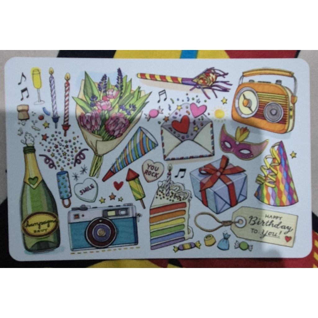 

kartu pos loupaper ulang tahun/loupaper birthday postcard