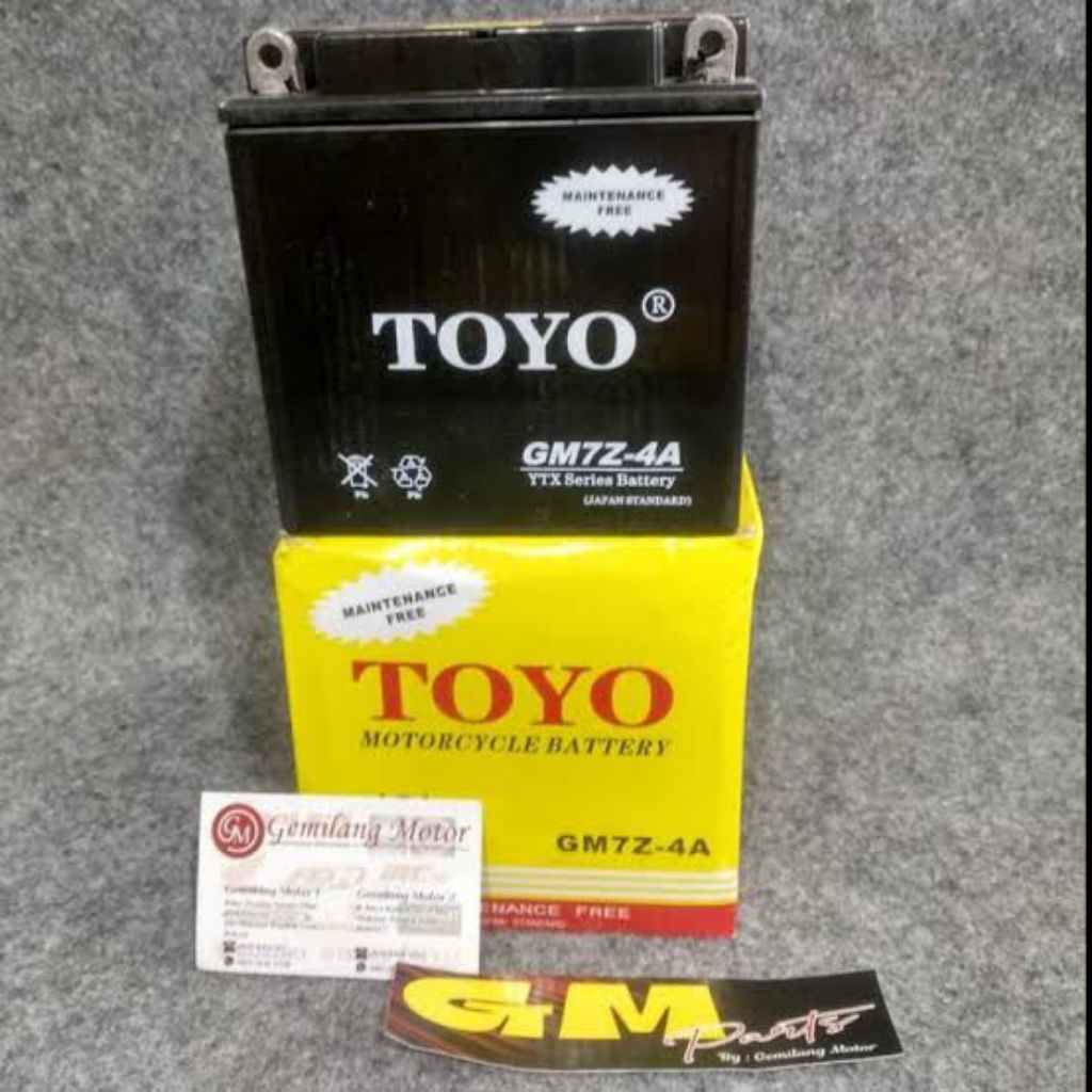 AKI MOTOR TOYO GM7Z-4A UNTUK THUNDER PULSAR DLL