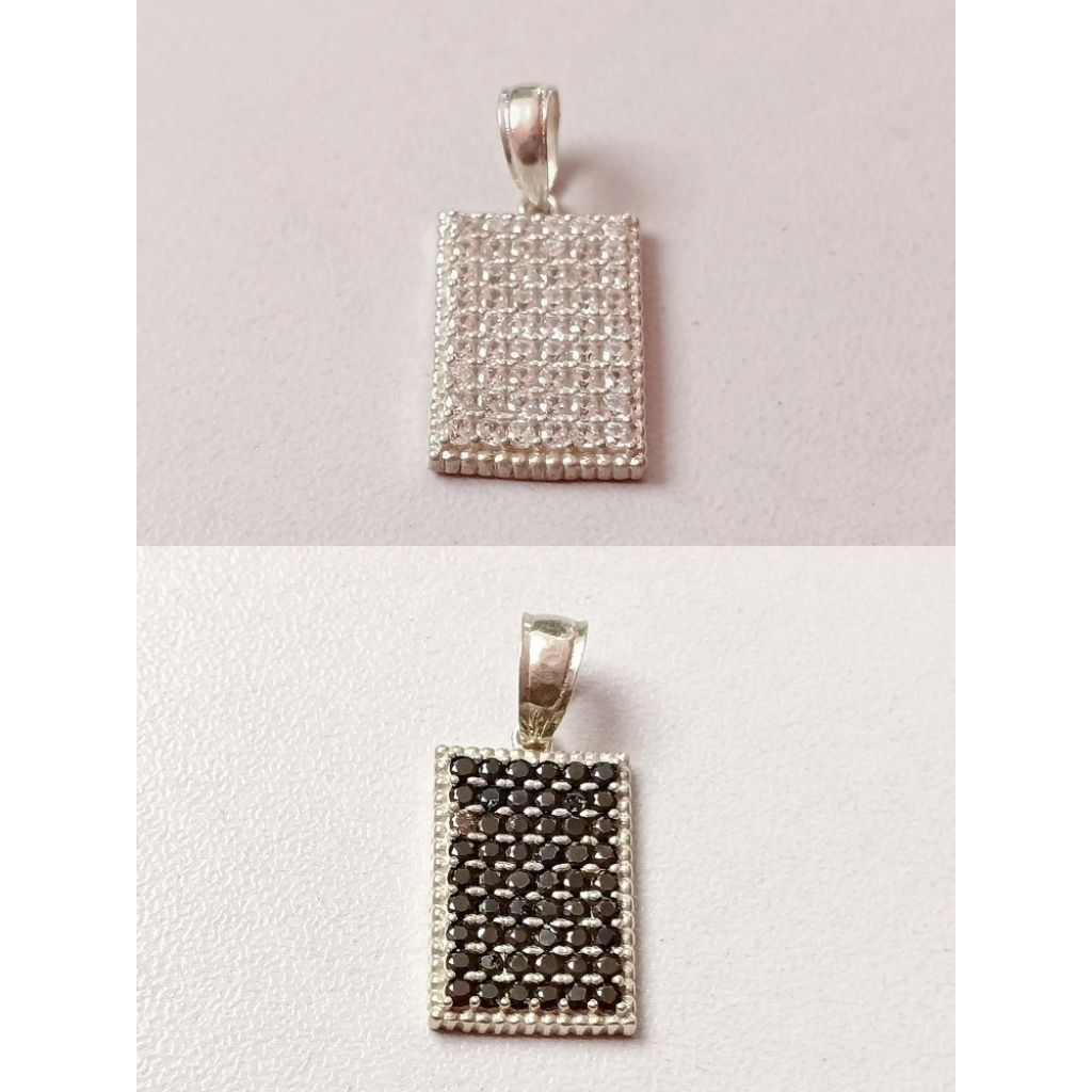 Liontin perak/Liontin Kalung/Liontin/Liontin Permata Elegan/Liontin Perak Permata/Liontin Kalung Ter