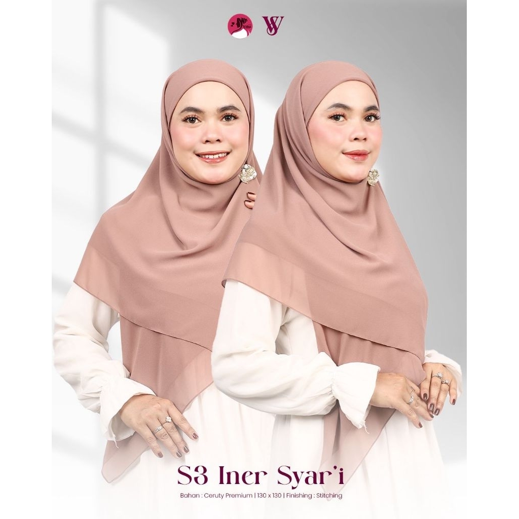 Hijab Instan Ceruty | Segitiga Inner Syar'i Widya