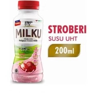 

MILKU SUSU UHT STROBERI 200ML