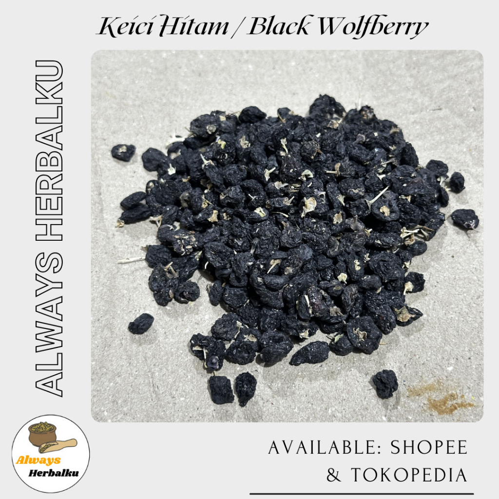

Keici Hitam / Black Wolfberry / Hei Gou Qi -500gr