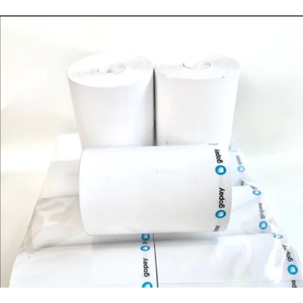 

KERTAS STRUK THERMAL LOGO GOPAY 58X40mm