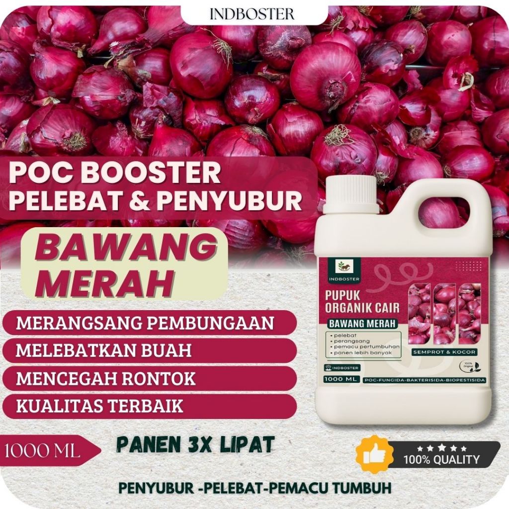 Pupuk Umbi Bawang Merah / Pupuk Booster Bawang Merah / Pupuk Bawang Merah Pembesar yang Bagus / Pupu