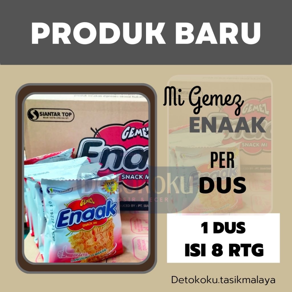 

Mi Gemes Enaak - Siantar Top [PER DUS]