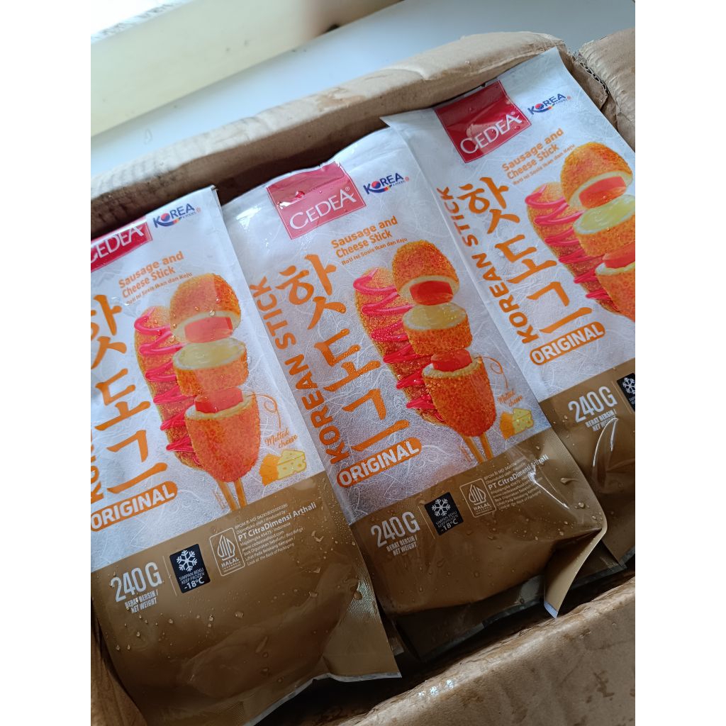 

CEDEA KOREAN STICK ORIGINAL ISI 3 / CORNDOG