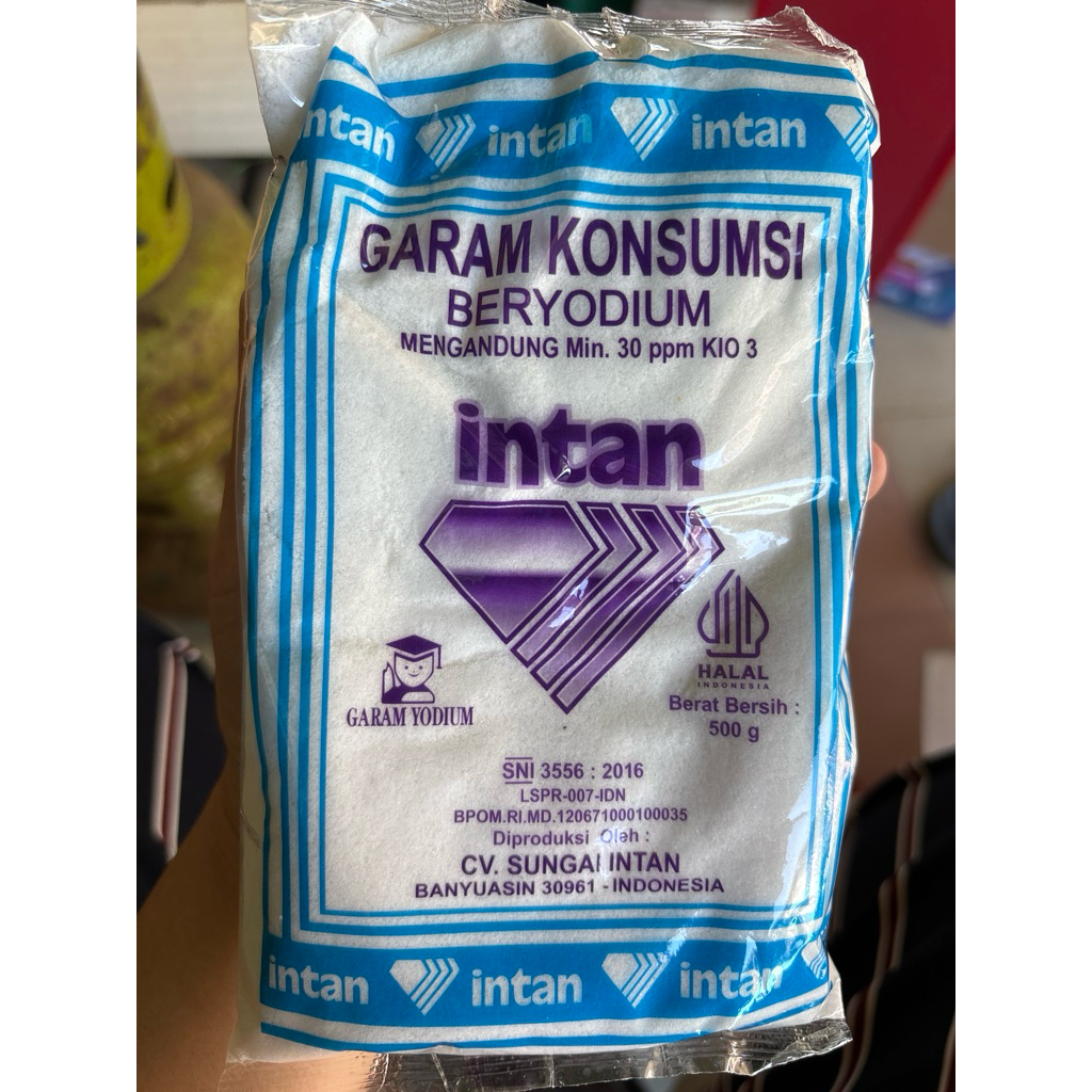 

garam halus intan 500gr