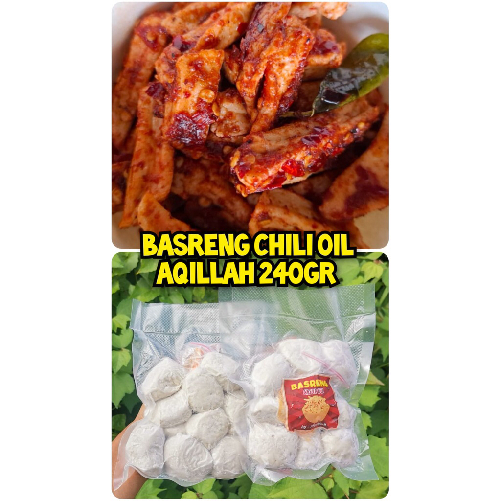 

Basreng Chili Oil - 240g