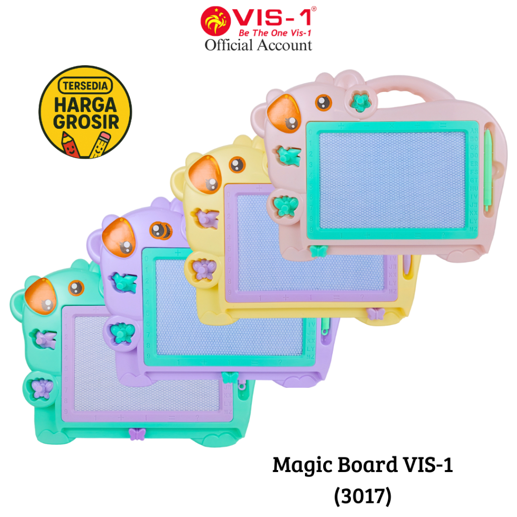 

VIS-1 Papan Tulis Magnet Jalan / Magic Board Magnet motif Koala 3017
