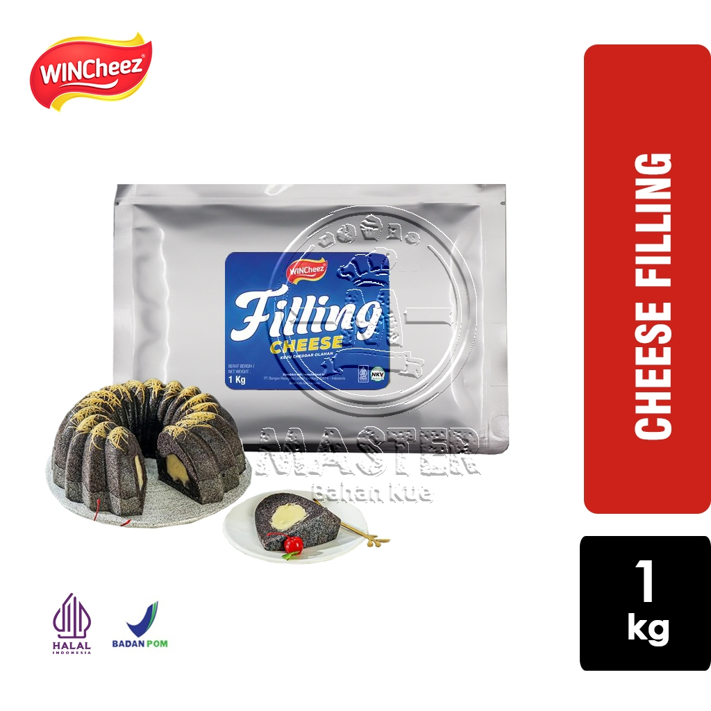 

Keju Filling Cheese Wincheez Isian Keju Cheddar Olesan Creamy [1 Kg]