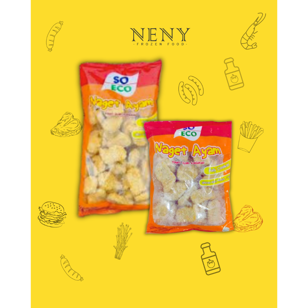 

CHICKEN NUGGET SO ECO 1000GRAM;500GRAM