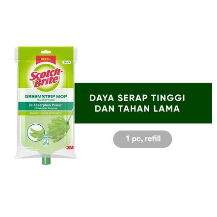 3M Scotch Brite Pel Strip Hijau Refill ID-731 / Kain Pel Isi Ulang / Refil Pel Strip