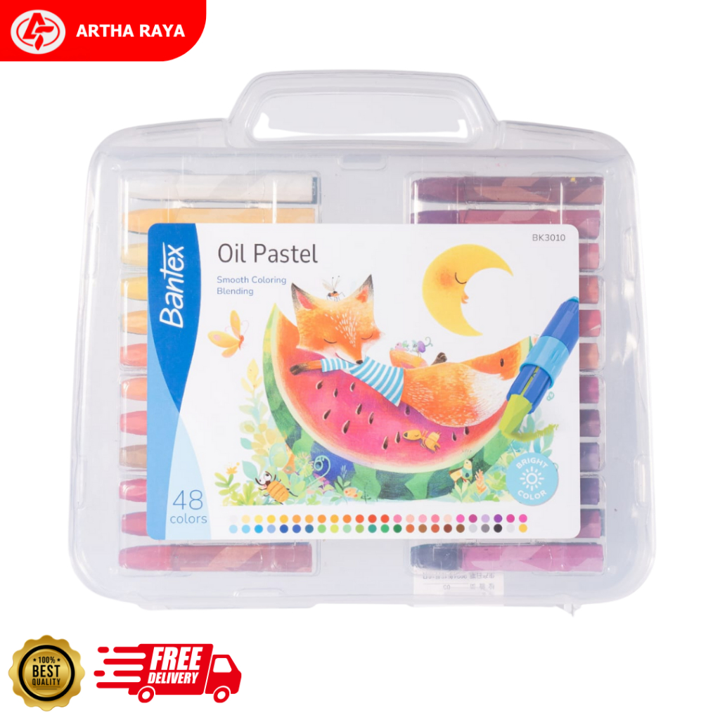 

Bantex Crayon Oil Pastel 48 Warna