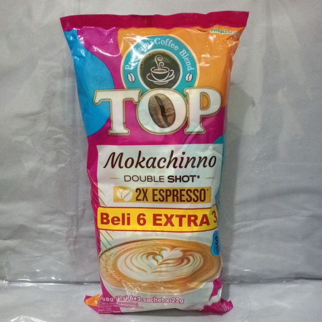 

Top Coffee Mokachinno Double Shot* Beli 6 Extra 3