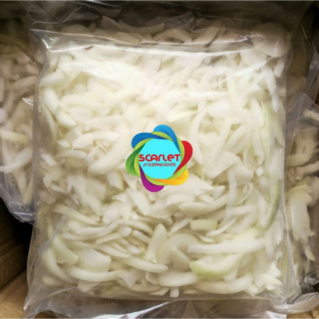 

Frozen Onion Slices Bawang Bombay Bombai Iris Beku 1 kg