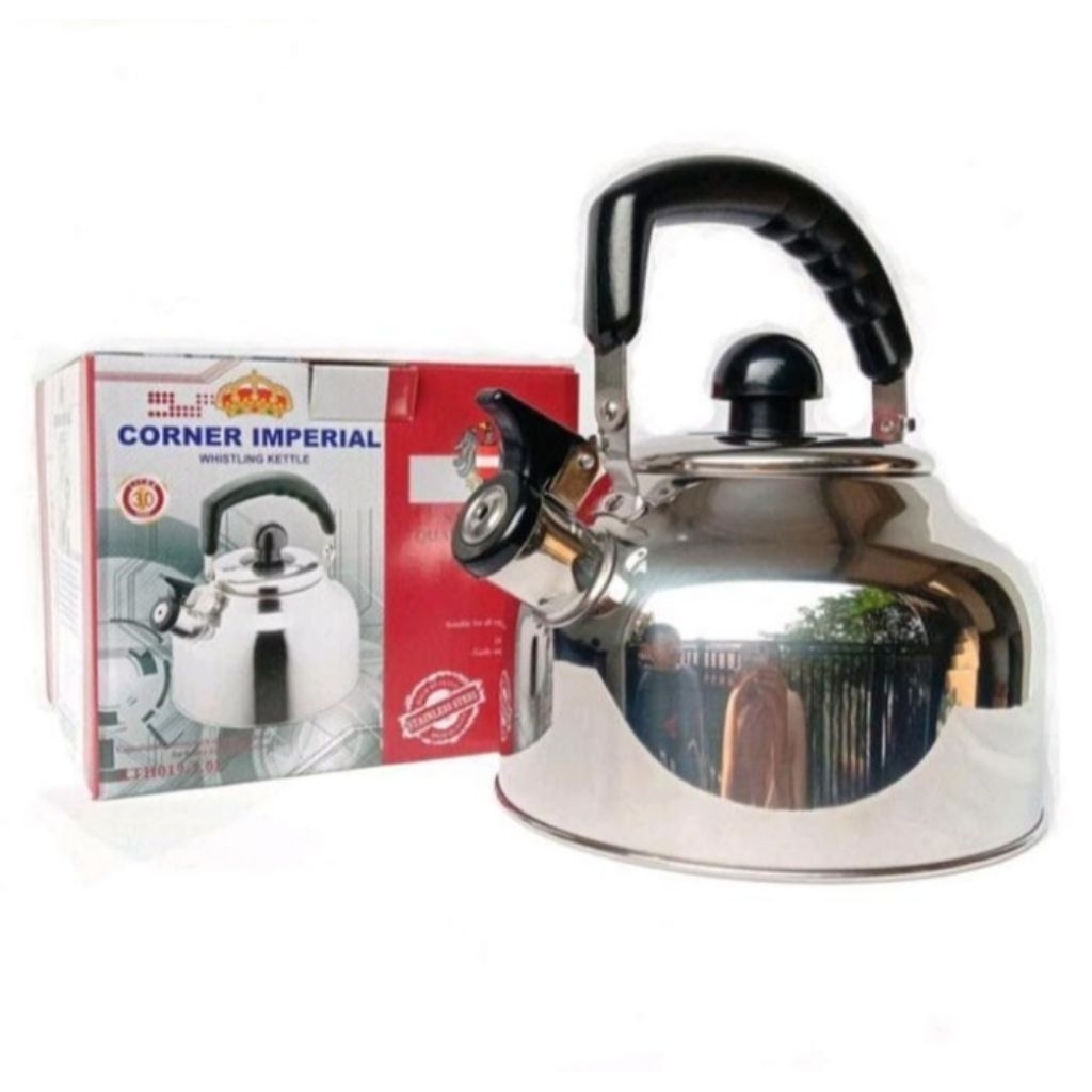 Teko Siul Stainless Steel 5 & 6 Liter •Teko Bunyi Stainless