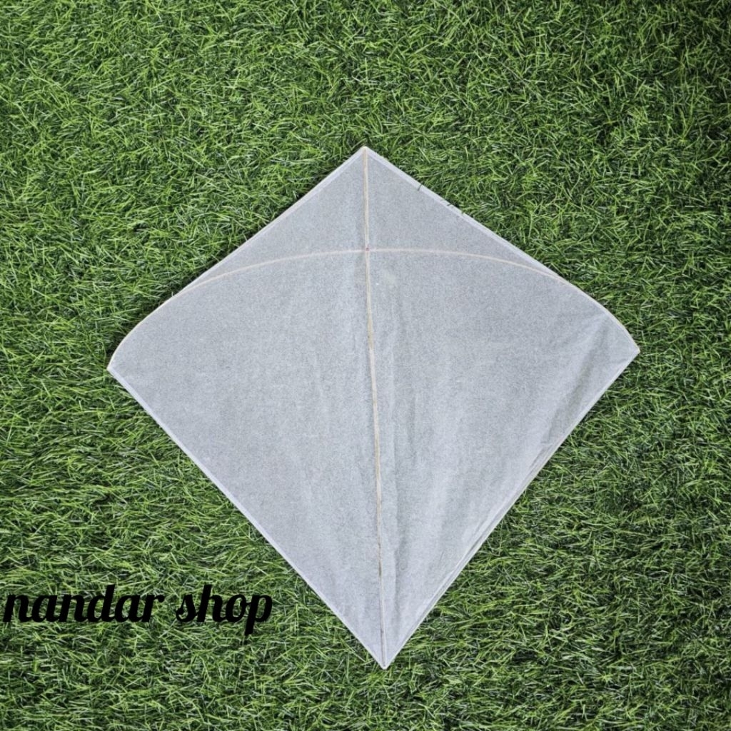 layang jabrug putih polos 20 pcs