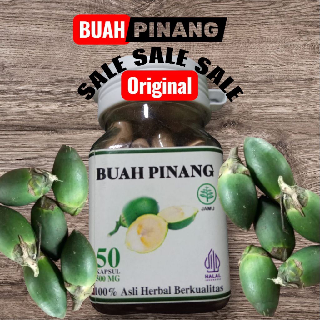 

Buah pinang pilihan isi 50.pcs.