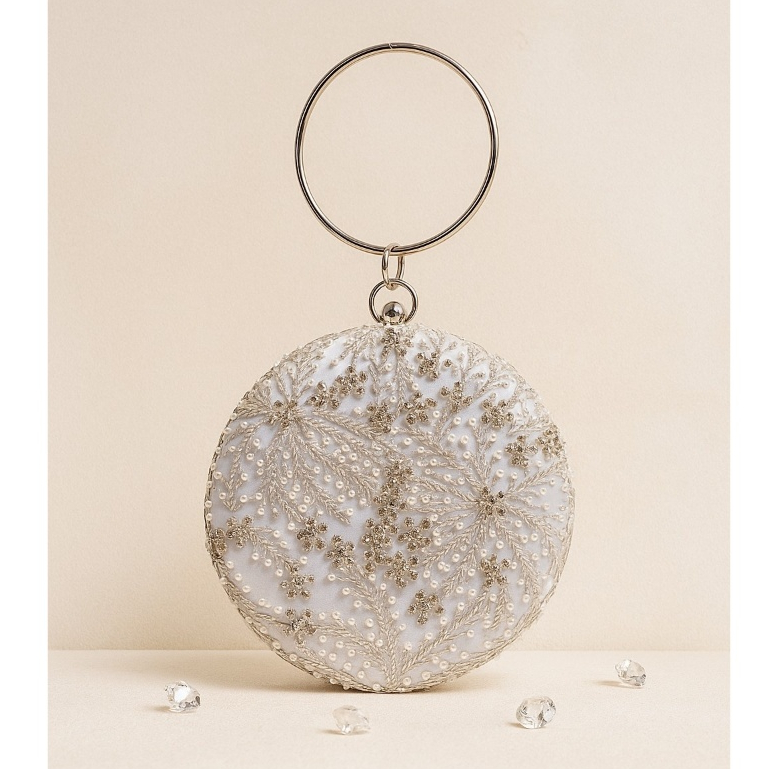 Waiwai Round Clutch Motif Manis 201C 17239 Clutch