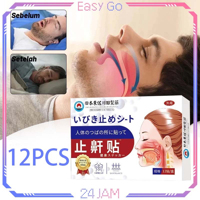 12pcs/Kotak Anti Ngorok Saat Tidur / Alat Agar Tidak Ngorok / Alat Dengkur Anti Ngorok / Alat Menden