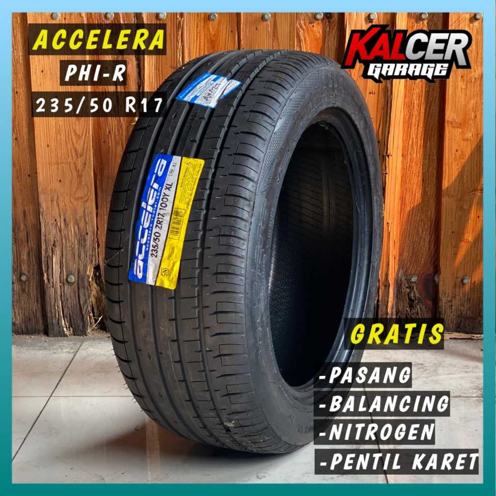 BAN MOBIL ACCELERA 235 50 R17 TYPE PHI-R 235 50 R17 TUBLES
