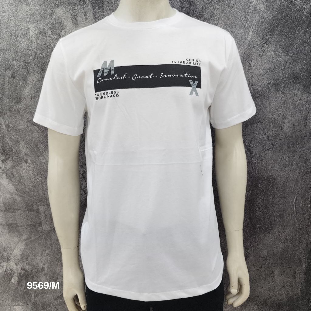 Kaos Cowok Slimfit MAXMILLIAN Original