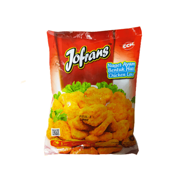 

Jofrans Nugget Ayam Hati 500gr